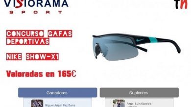Resultado concurso Gafas visiorama Sport
