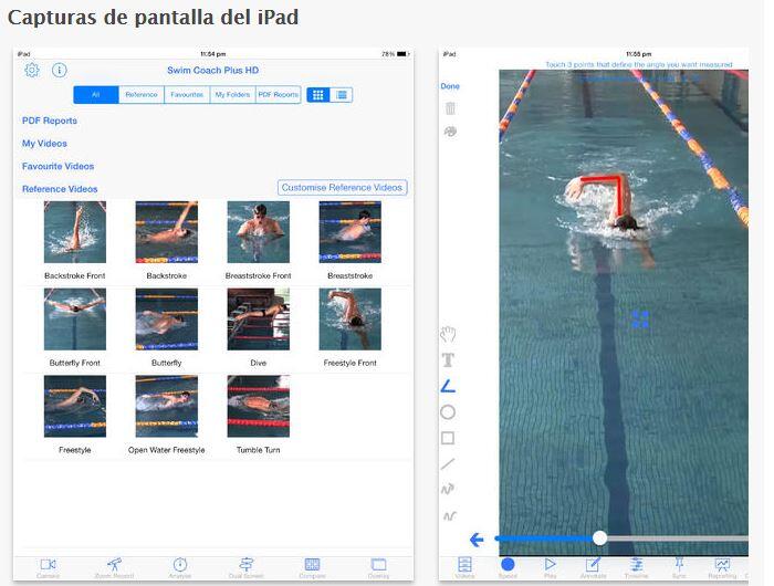 Appli Swimming Coach Plus