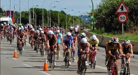 Drafting en el Triatlón