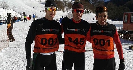 Victoire de Joan Freixa au Triathlon d'hiver d'Ansó