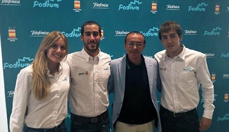 Seleccionados para las becas podium