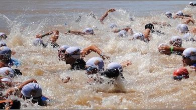 Triatlón de la Paz en Argentina
