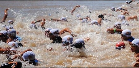 Triatlón de la Paz en Argentina