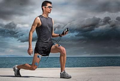 Strength training to improve the foot race with COMPEX