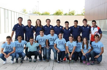 Squadra di triathlon dell'Università di Alicante