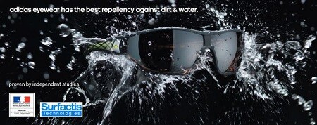 Hydrophobic lenses