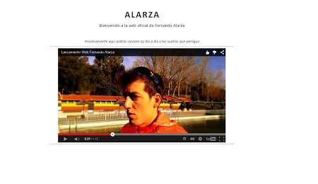 Sito web di Fernando Alarza