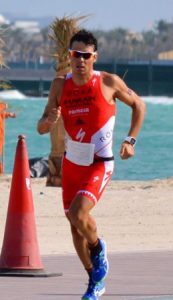 Javier Gómez Noya in der Herausforderung Dubai