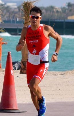 Javier Gómez Noya in der Herausforderung Dubai