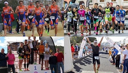 Duathlon von Teams in El Prat