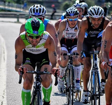Raul Amatriain en el Campeonato de España de Duatlón LD 2014
