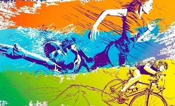 Cartel Triatlón de Guadalajara 2015