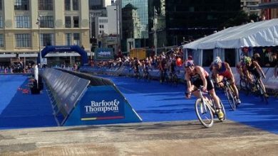 Series Mundiales de triatlón en Auckalnd