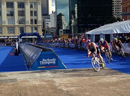 World Triathlon Series in Auckalnd