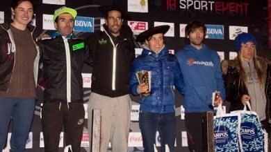 Podium del duatlón de Gernika 2015