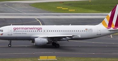 Avion siniestrado de german Wins