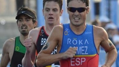 Javier Gómez Noya en Abu Dhabi