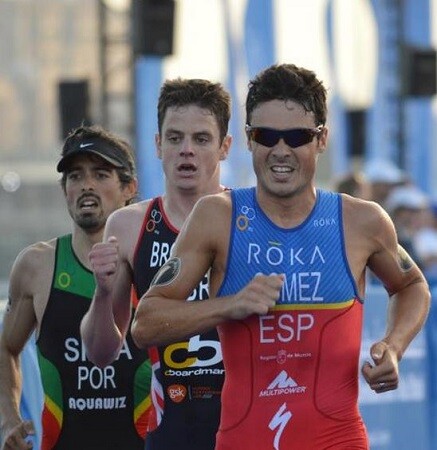 Javier Gómez Noya en Abu Dhabi
