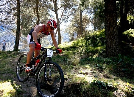 Rubén Ruzafa in the Xterra Axarquía