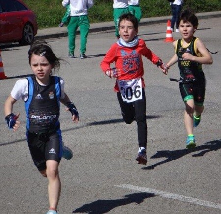 Duatlón infantil en Santander
