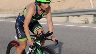 Aida Valiño en el Triatlón de Elche