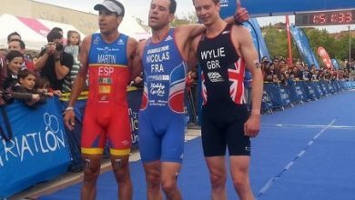 Emilio Martin Plata en el Campeonato de Europa de Duatlón