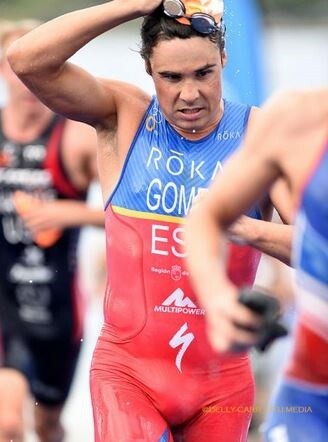 Javier Gómez noya tercero en Gold Coast