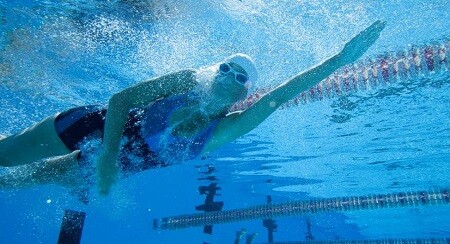 Fartlek dans la piscine