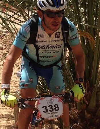 Alejandro Santamaría in the Titan Desert