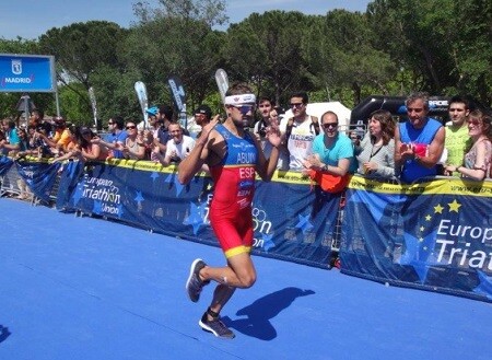 Uxio Abuin in Coppa dei Campioni a Madrid