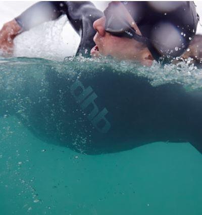 Schwimmbrille mit polarisierten Gläsern DHB Turbo