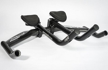 Guiador de triatlo COUGAR "TT Carbon SYNTHEX da MAX'SSYSTEM
