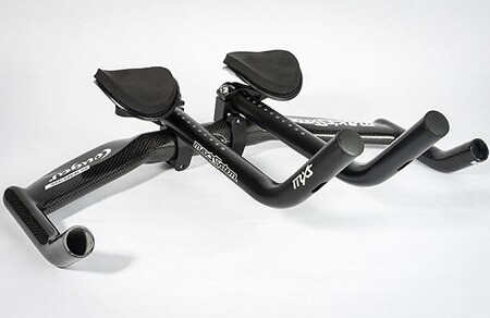 Cintre de triathlon COUGAR "TT Carbon SYNTHEX de MAX'SSYSTEM