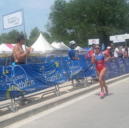 Anna Godoy en la Copa de Europa de Madrid