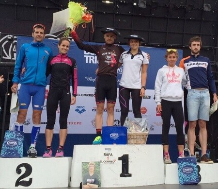 Podium of the Euskadi Sprint Championship