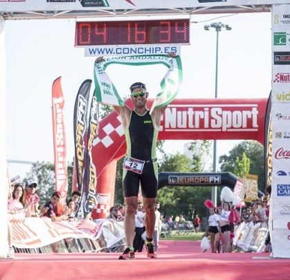 Antonio Carmona wins Half Triathlon Sevilla