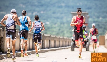 Carrera a pie en el Ecotrimad