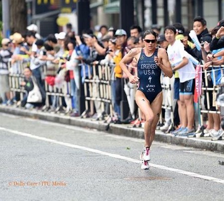 Gwen Jorgensen a Yokohama