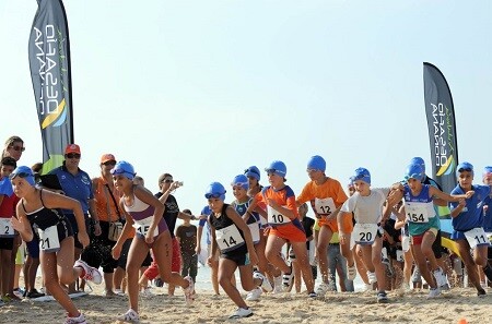 Start der Doñana Mini Challenge