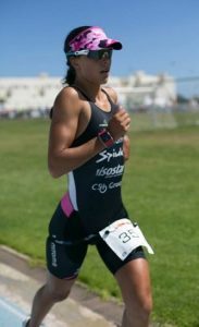 Saleta Castro dans le Triathlon du Volcan
