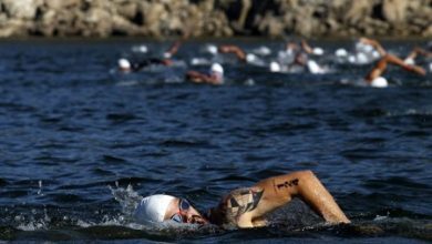 Natación del Tri Cross Series Madrid