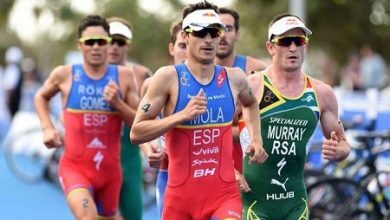 La triarmada en las Series Mundiales de Triatlón