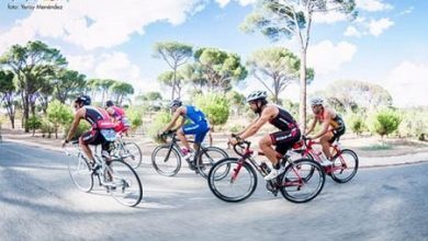 Beliebte Triathlon von Madrid