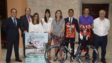 Presentación del Triatlón de Sevilla