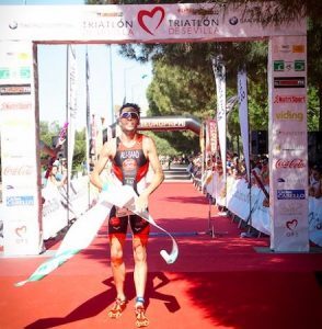 Samer Ali-Saad wins the Seville Triathlon