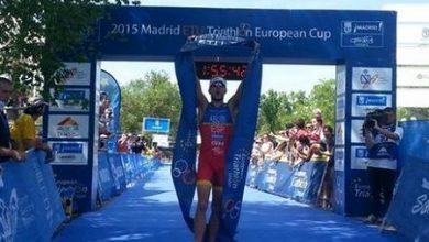 Uxio Abuin remporte la Coupe d'Europe de triathlon à Madrid