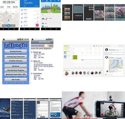 The best 5 App for triathlon