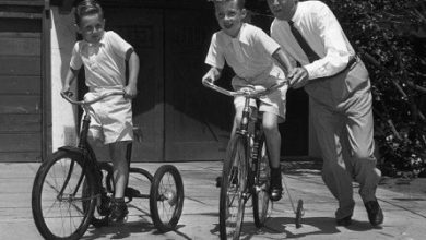 Old bicycles