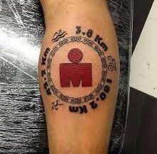 Ironman tattoo