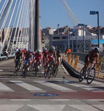 Championnat d'Espagne de triathlon à Pontevedra